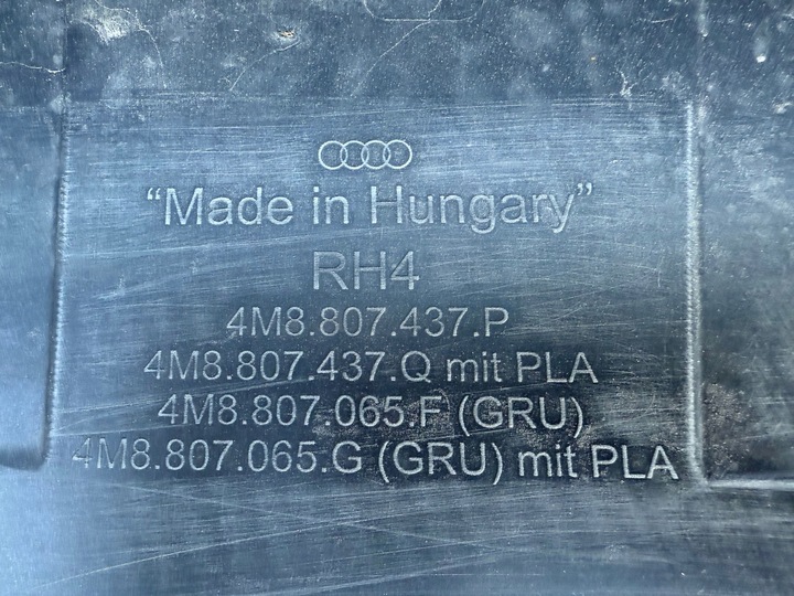 фото №12, Бампер audi rs q8 rsq8 4m8 рестайлинг 2025 оригинал хороший состояние
