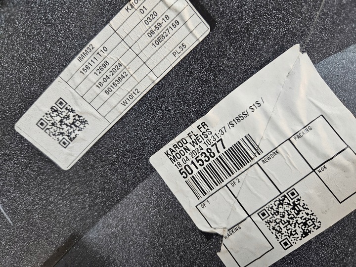 фото №15, Skoda karoq rs рестайлінг 20- бампер переднє перед решітка 57a807221d