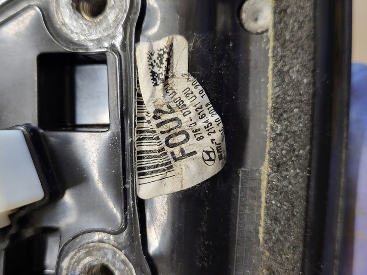 фото №13, Зеркало внешние левая водителя hyundai tucson iii рестайлинг оригинальный номер сині u2u