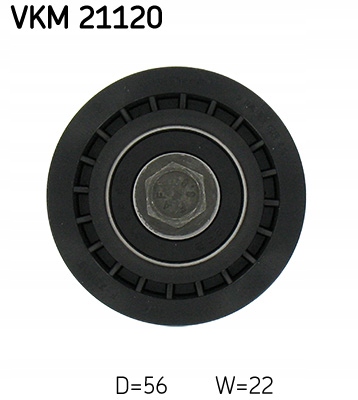 фото №10, Skf vkm 21120 ролик kierunkowa / направляющая, лента грм