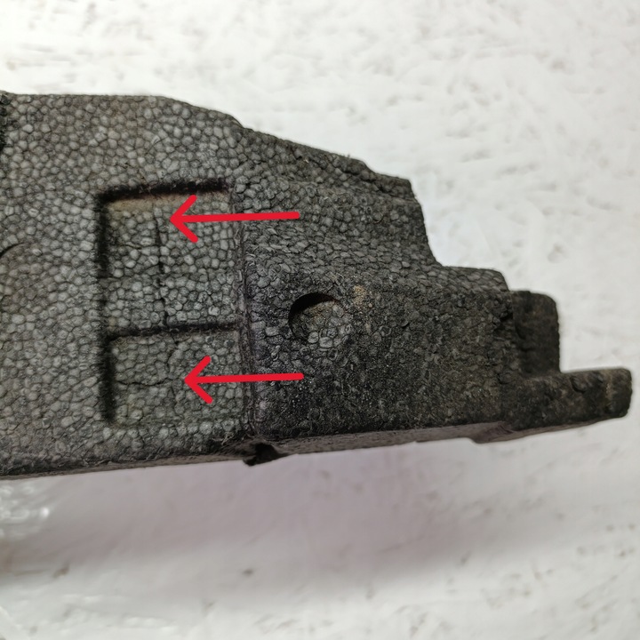 фото №8, Mercedes e-klasa w212 рестайлінг 12-16 абсорбер піна бампера перед a2128800135