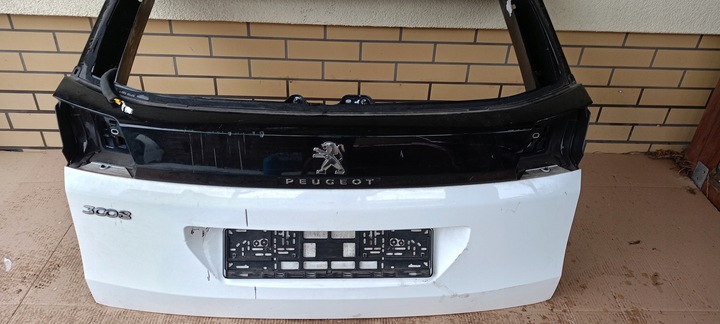 фото №3, Крышка зад задняя peugeot 3008 ii 2 16-21rok оригинал
