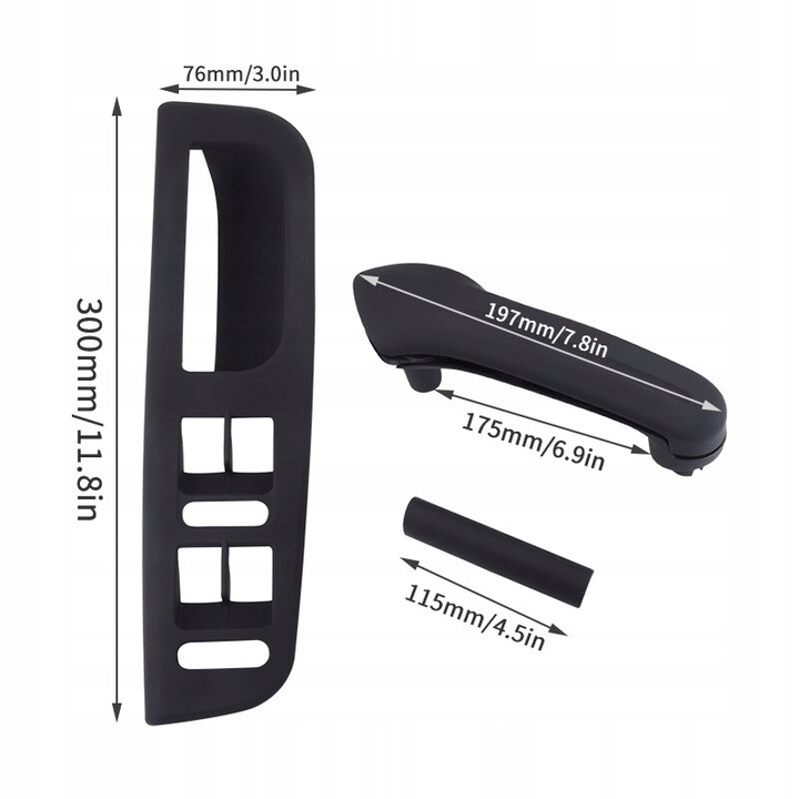 фото №12, Комплект 4x панель крепления дверь ручки vw golf 4