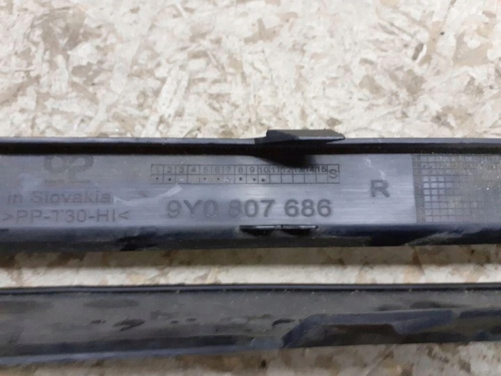 фото №6, Решётка бампера правая porsche cayenne 9y 9y0807686