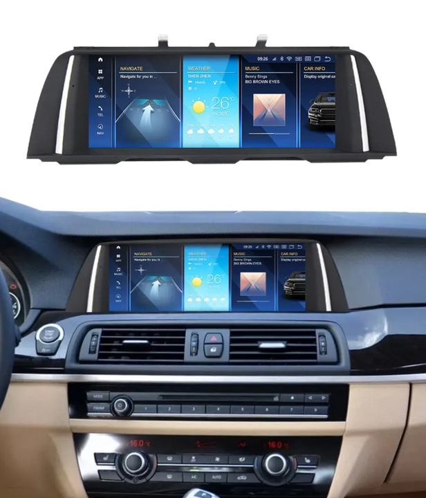 фото №14, Екран радіо андроїд 14 8gb ram bmw f10 f11 систем cic snapdragon 665