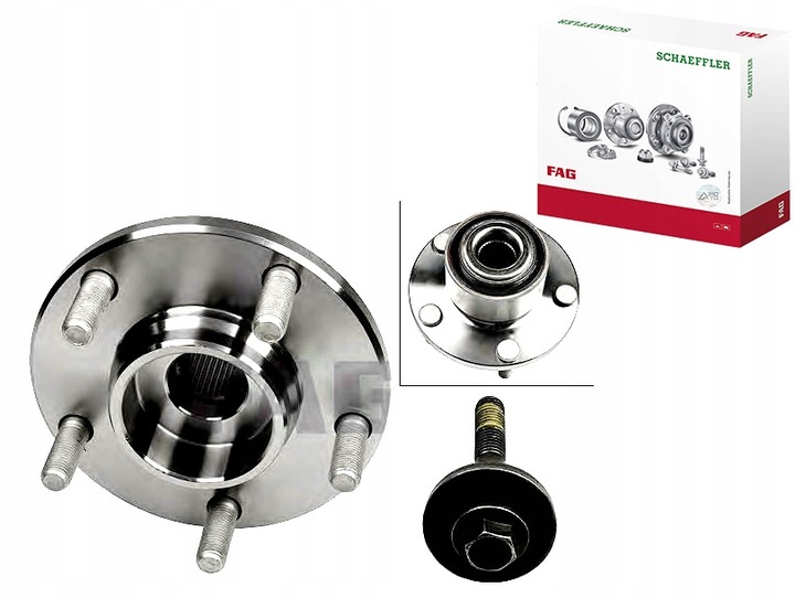 фото №1, Подшипник колёса mazda перед 3 03-09 з ступица fag