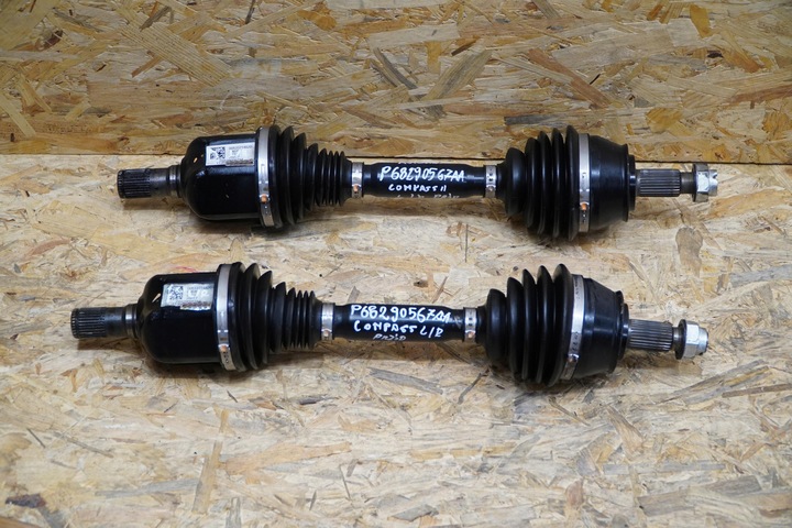 фото №1, Піввісь перед ліва права p68290567aa compass ii 2.0 jtd 67tyśkm оригінал 17-