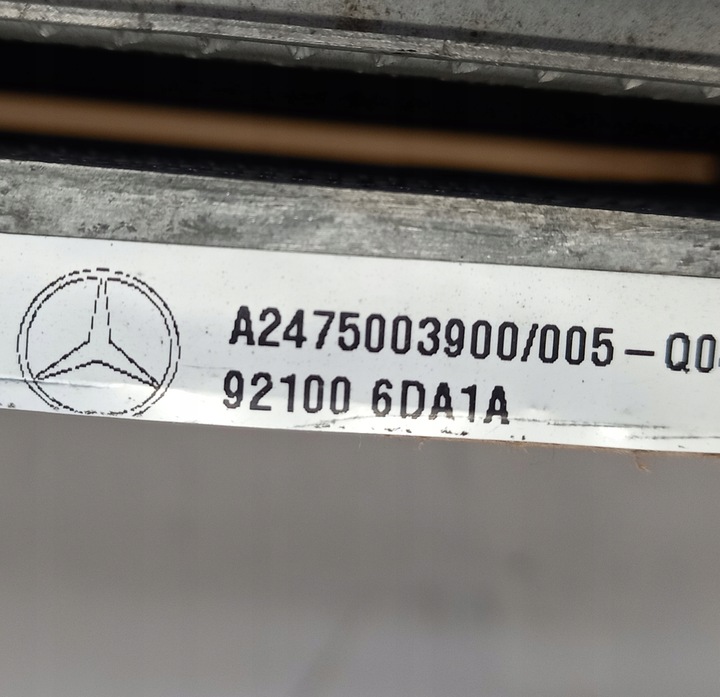 фото №10, Комплект радіатор mercedes w177 w247 cla c118 glb x247 gla h247 a2479060200