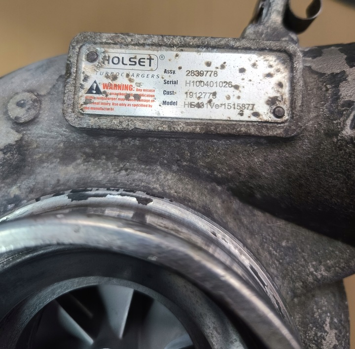 фото №6, Турбина scania xpi евро 5 holset he431ve 1912775 dlc5 dl1305 dc9 340km