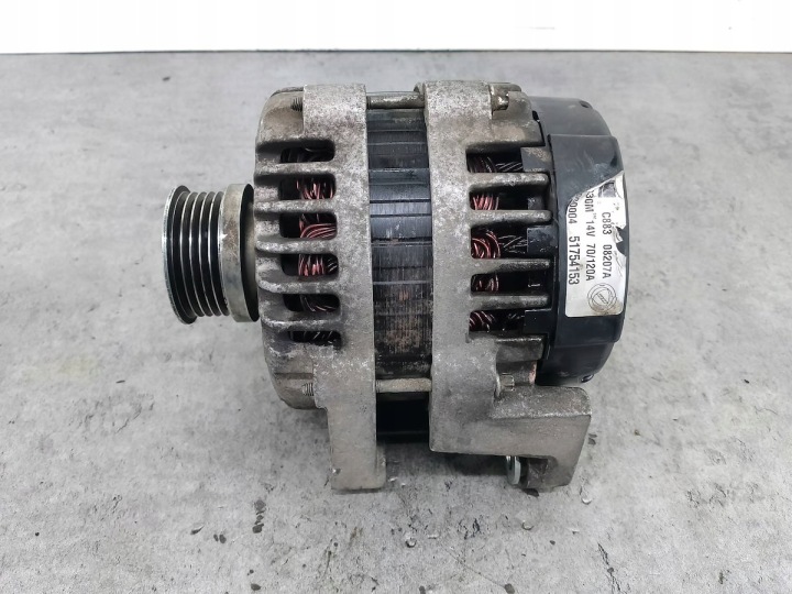 фото №6, Генератор fiat croma ii 51754153 08207a 1.8 mpi 16v
