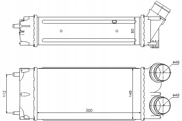 фото №1, Nissens інтеркулер citroen berlingo 1.6 hdi 110