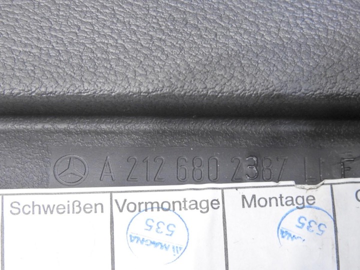 фото №6, Панель раздаточная консоль mercedes w212 a2126802387