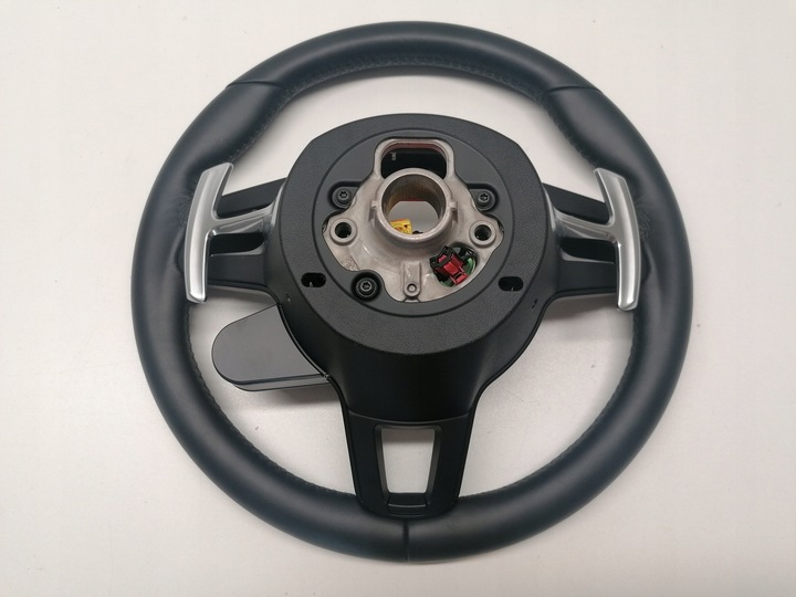 фото №12, Porsche macan 95b руль кожаный оригинал