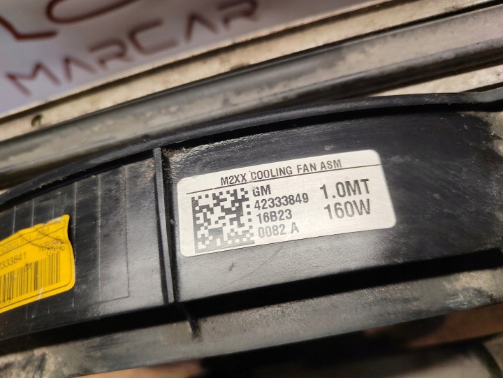 фото №8, Радиатор вентилятор комплект opel karl 1.0 12v 42333849