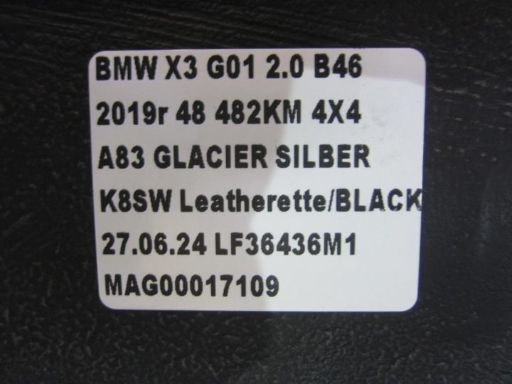 фото №13, Bmw x3 g01 g02 b46 bak пального бак 8481589 2018-2023 насос 16118481589