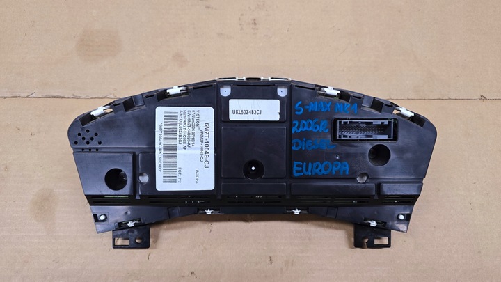 фото №15, S-max mk1 galaxy mk3 спидометр приборы 2006 год дизель европа пробег 257 301