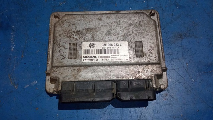 фото №1, Блок управления двигателя 03e906033l vw.polo 1,2
