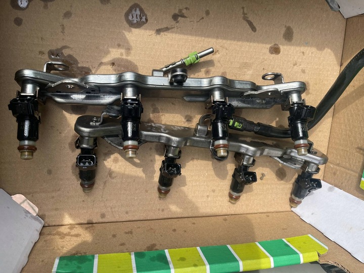 фото №11, Honda cr-v iii r20a2 форсунки форсунки 16450rzp003 планка 16620rnaa01