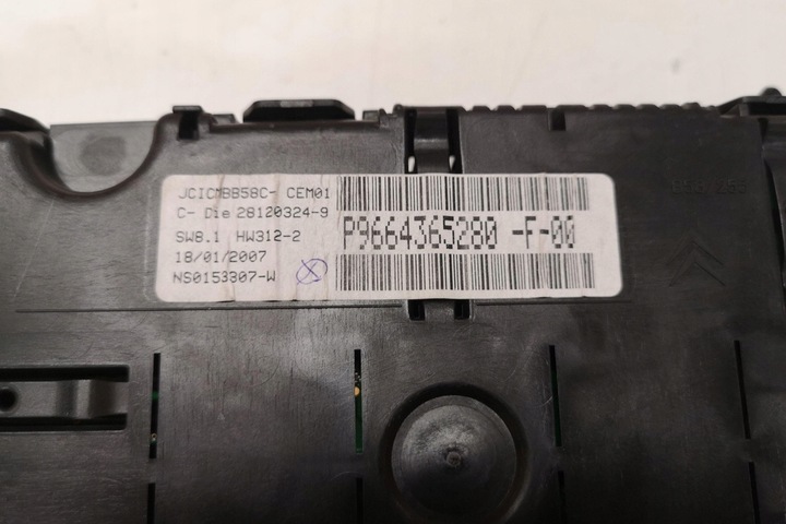 фото №1, Спидометр citroën c4 grand picasso i ua_ p9664365280f00 1.6l дизель 2007