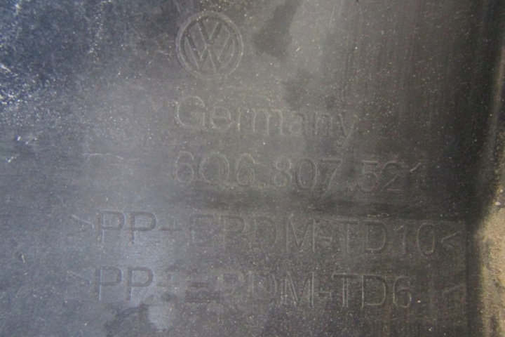 фото №10, Спойлер накладка дифузор зад vw polo crosspolo 6q 05-