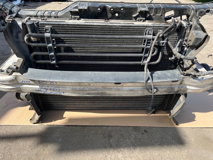 фото №8, Audi a5 8t 2.7 tdi pas переднє підсилювач радіатор вентилятори комплект