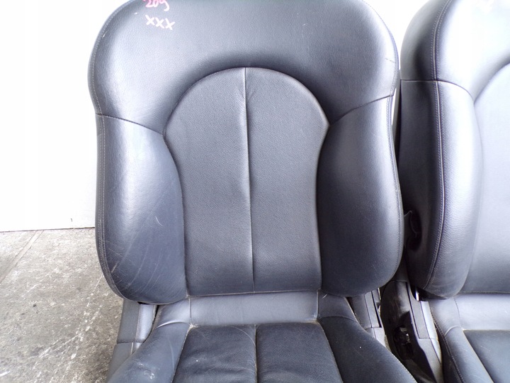 фото №7, Сидіння лівий правий водія пасажира перед mercedes w209 clk шкіряні комплект