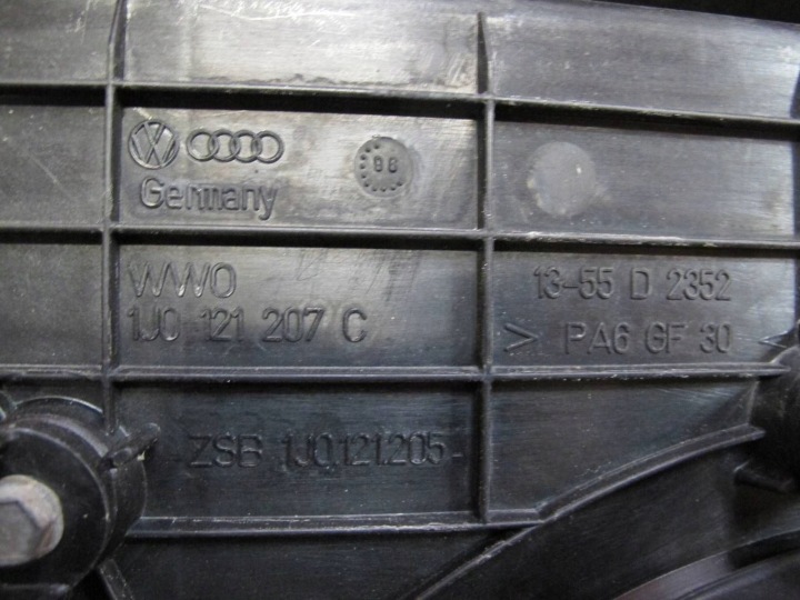 фото №8, Audi a3 8l 1.8 agn 96- передняя панель радиатор вентилятор балка комплект