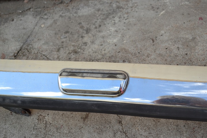 фото №9, Fiat 125p бампер задній зад хром