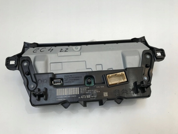 фото №6, Citroen e-c4 c4 iii спідометр  прилади 9847316880