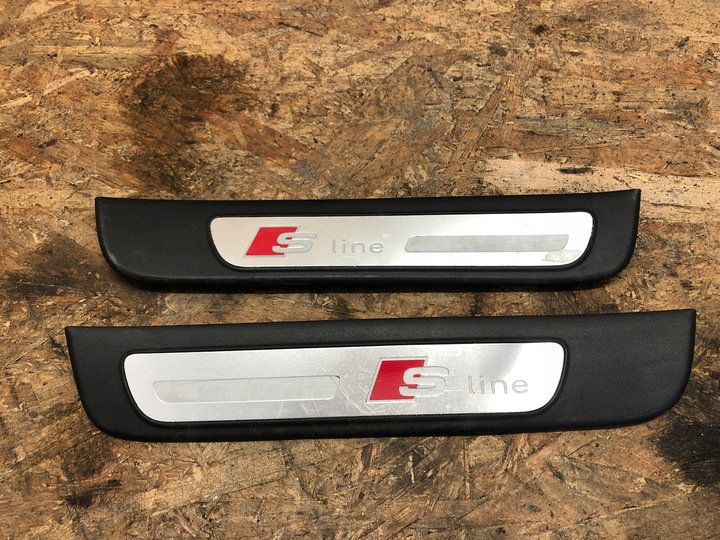 фото №2, A4 b8 s line накладки планки порогові комплект