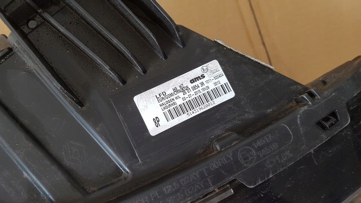 фото №5, Лампа перед комплектна зчеплення права talisman