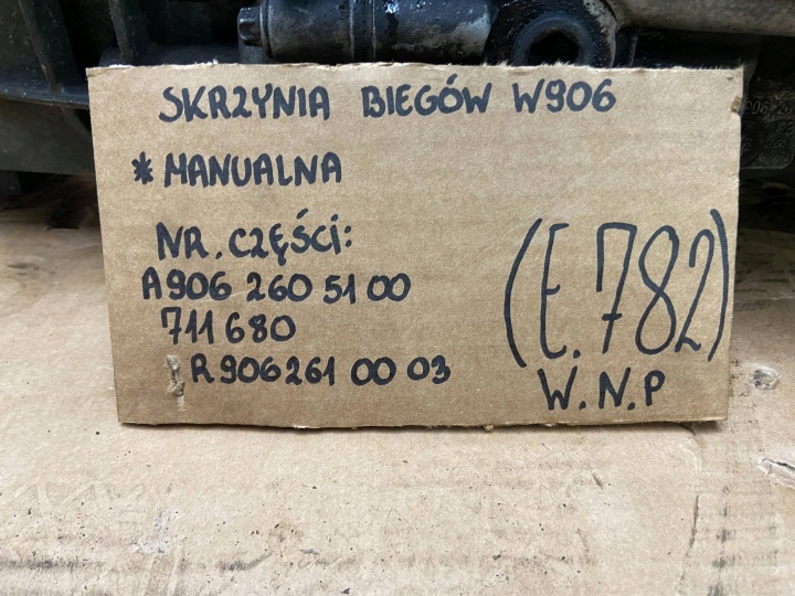 фото №16, Mercedes механічна коробка передач 711680 9062605100 9062610003