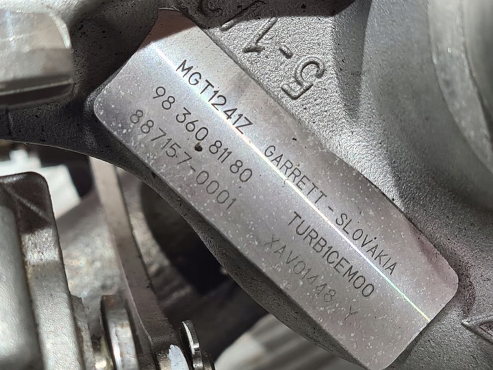 фото №6, Турбіна турбонагнітач turbo opel crossland x grandland x 1.2 turbo