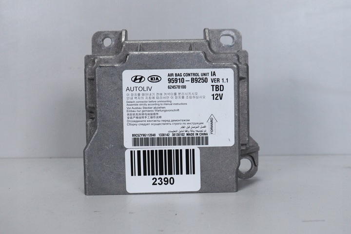 фото №1, Модуль датчик блок управления подушка безопасности hyundai i10 ii 13- европа оригинал чистый