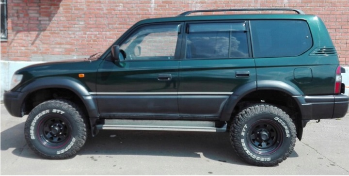 фото №13, Toyota land cruiser kz j90 95 кузов рестайлинг 25mm рестайлинг 1cal болты класса 10.9