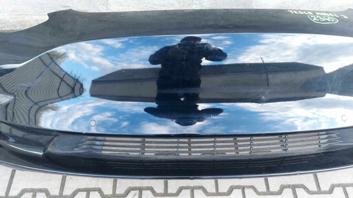 фото №6, Tesla модель 3 бампер перед передній kpl протитуманка установка 2340
