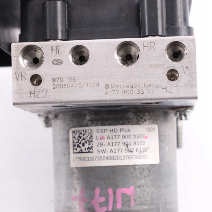 фото №9, Mercedes w177 w247 главный тормозной цилиндр esp блок управления abs a1779003307