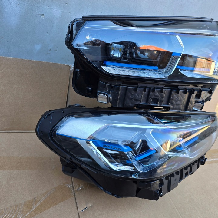 фото №13, Bmw x3 g01 x4 g02 лампи рестайлінг laser ліва права перед.