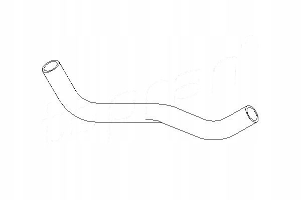 фото №2, Шланг радіатор dół vw golf ii jetta ii 1.0/1.3