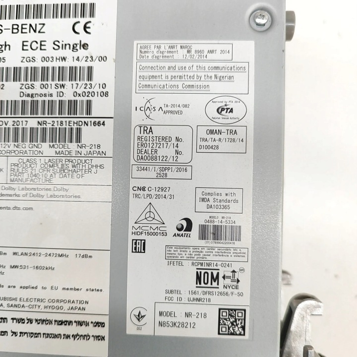 фото №8, Магнитола з магнитола mercedes-benz gle w166 a1669010805 28240629 2.1l 150kw