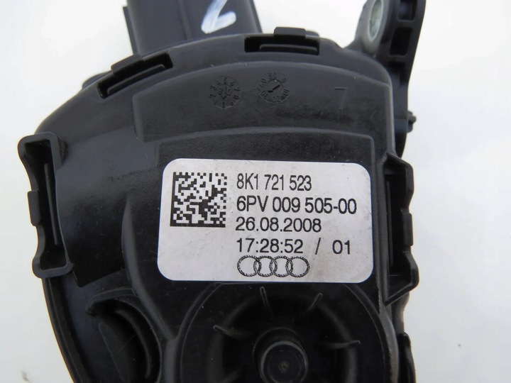 фото №8, Педаль потенциометр газа 8k1721523 audi a4 b8 a5 8t a6 c6