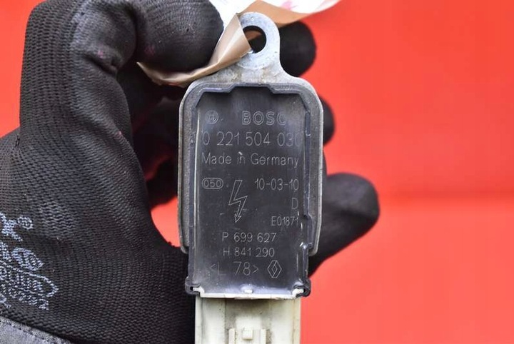 фото №8, Котушка запалювання 0221504030 renault megane scenic 3 iii 2.0 16v 140 km 09-12