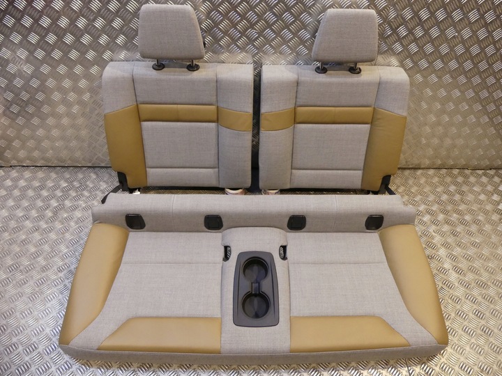 фото №14, Bmw i3 i01 обивка сиденья подогрев диван туннель обшивки solaric cassia