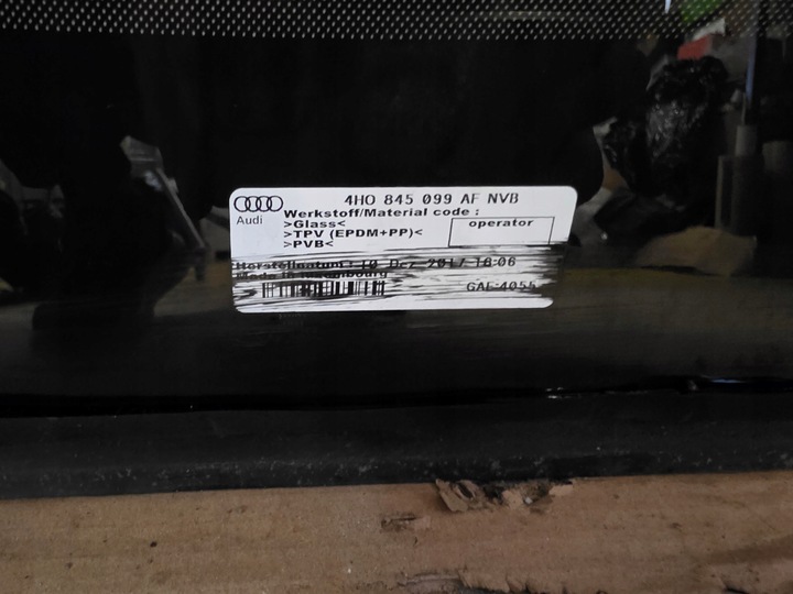 фото №10, Скло лобове оригінальна a8 d4 камера , датчик, акустична , 4h0845099af