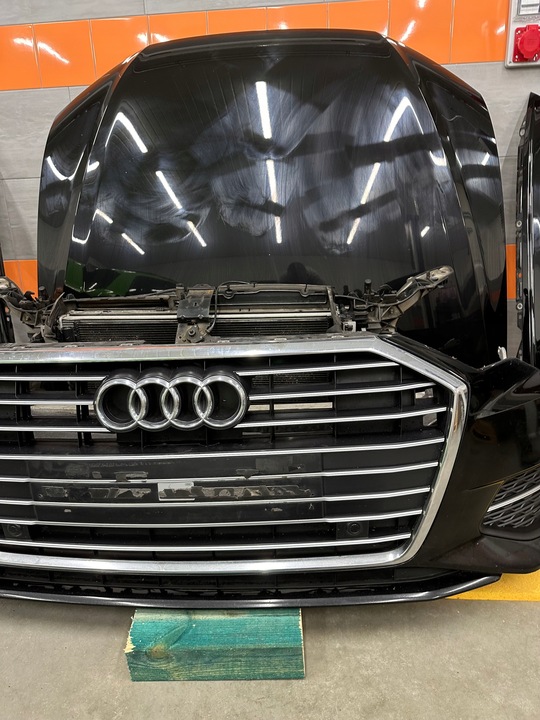 фото №7, Бампер перед переднє pas радіатор audi a6 c8 s-line 2.0 tdi ly9b повний led