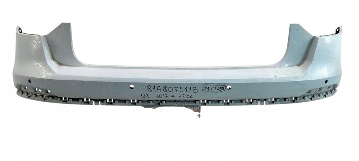 фото №1, 81a807511b audi q2 2017-бампер задний зад 4xpdc