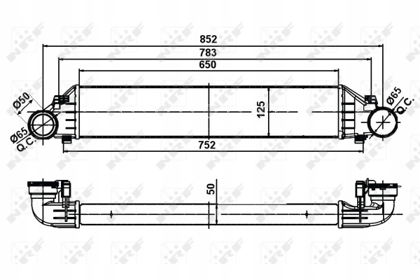 фото №16, Интеркулер nrf 30161a 2035000000