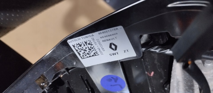 фото №8, Руль многофункциональная renault austral 23r 484001378r кожа лепестки