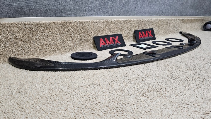 фото №13, Накладка спойлер накладка бампера перед bmw f30 f32 f80 f82 карбон