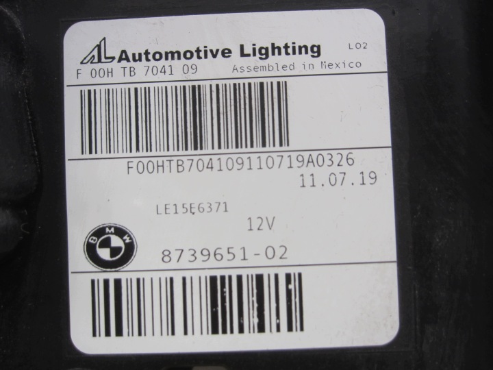 фото №14, Bmw x3 g01 левое ahl led usa g02 перед передняя фара левая 8739651 7466121